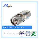 RF Micro N Male Female Type Coaxial Connector 1/2" Cable Adapter thumbnail-1