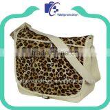 2013 Bag Factory Cotton Canvas Printed Shoulder Bag thumbnail-1