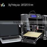 280*225*210 mm Upgraded High Precision Reprap Prusa i3 DIY 3d Printer Kit With 2 Rolls Filament 8GB SD Card and LCD As Gift thumbnail-2