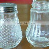 Wholesale 100 ml Irregular Glass Condiment Spice Bottle Pepper Package Salt Bottles