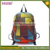 Vivisecret Colorful Polyester Cheap School Backpack With Rain Cover thumbnail-1