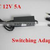 China Factory Direct Sale Top 10 Security 5A DC12V AC100-240V Switching Adapter Use for Mobile Phone CCTV Camera thumbnail-1