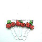 Cherry Shape Fruit Designs Custom Beautiful 3d Bookmark Design