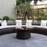 Star hotel lobby luxury sofa commercial furniture for hotel with hanging umbrella