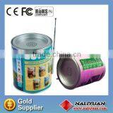 FM Can Radio With Speaker in Home
