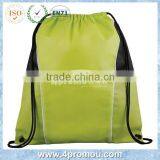 Green Cinch Drawstring Backpack