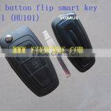New Key Fo 2 Button Flip Smart Key Shell (HU101)