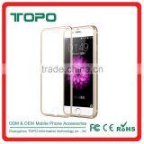 9H Aluminium Alloy Frame 3d Curved Full Cover Tempered Glass Screen Protector for Iphone 6 6s Plus