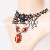 MYLOVE Fashion Fantastic Halloween Chain Necklace With Web and Spider MLY262 thumbnail-3