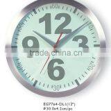 12inch 3D Dial Aluminium Wall Clock With World Clock Made in China! thumbnail-1