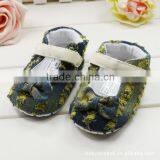 Jeans Baby Shoes Newborn Girls Dress Baby Shoes thumbnail-4