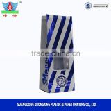 New fashion popcorn paper bag,popcorn packaging bag with laminated material
