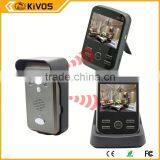 2.4Ghz 300meter kivos kdb300 video door phone price With Pir Auto-detection Recording