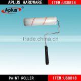 Iron Commercial Curved Red and White Stripes Paint Roller Brush thumbnail-4