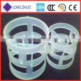 Plastic Pall Ring-- PP PE PVC PVDF/ HDPE Material Water Treatment Filter thumbnail-1