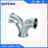 High Quality Sanitary Stainless Steel Pipe Fitting Clamped Tee thumbnail-3