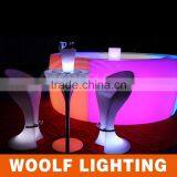 Waterproof Color Changing Decorative LED Bar Illuminated Chair thumbnail-6