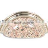 Cup Pull-AM-BN Granite Pull Cup Pull Brushed Nickel for Kitchen and Bathroom thumbnail-1