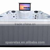 Fashion and Large Message Spa/bathtub Luxurious Hot Tub With TV With 111 Jets thumbnail-5
