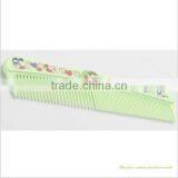 Wholesale Plastic Factory Direct Sell Fashion Baby Hair Comb With Half Narrow Half Wide 21*3.1cm thumbnail-3