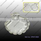 Cleverish Portable Cute Transparent Shell Plastic Storage Jewelry Wedding Box Kit thumbnail-1