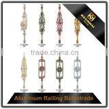 Luxury Design Decorative Powder Coated Aluminum Indoor Stair Handrail thumbnail-4