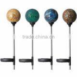 12-PC SUNSET SOLAR MOSAIC BALL (PDQ) Light thumbnail-1