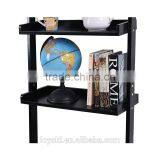 3&5 Tier Wooden Wall Rack Leaning Ladder Shelf Unit Bookcase Display thumbnail-6