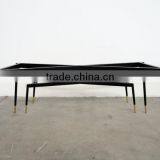 28 Inch Height Metal Iron Table Base With Brass Legs thumbnail-3