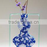 Wholesale Customized Chinese Classic Style Perspex Plexiglass Acrylic Flower Vase thumbnail-2