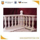 Hot Sale Marble Stair Baluster White Stone Railing Designs thumbnail-1