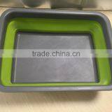 Rectangle Collapsible TPR Dish Drying Rack thumbnail-2