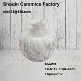 Home Decoration Ceramic Flower Vase Artificial Flower Vase Indoor Vase thumbnail-2