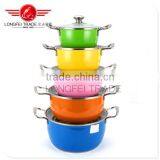 Good Quality Double Bottom Stainless Steel American Cooking Pot/ Kitchen Cookware Set thumbnail-1