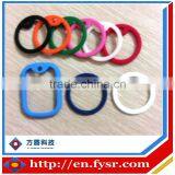 Colorful Silicone Military Dog Tag thumbnail-1