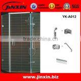 Sliding Open Tempered Glass Frameless Bathroom Door Folding Interior Glass Doors thumbnail-1