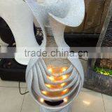 Resin Water Fountain With Led Light thumbnail-2