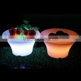 Modern Design LED Furniture, Led Plastic Flower Pot, Wedding Luminous Flower Pot thumbnail-4