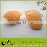 Silicone Salad Bowl With Elliptical Shape