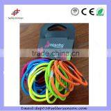 Rainbow Hair Rubber Bands thumbnail-1