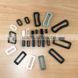 Black, White, Color, Plastic POM NYLON Loops, Rectangle Rings thumbnail-2