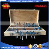 24 Pcs Wood Router Bit Set Kit 8mm Shank for Woodworking Tungsten Carbide End Mill Cutting CNC Carved Engraving Milling Cutter thumbnail-2