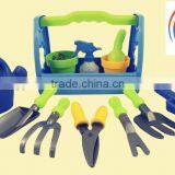 2015 New Garden Set Toy for Kids Cheap Plastic Garden Cleaning Set Toy for Game Children From China Supplier on