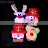 2016 New Product Cheap Flashing Christmas Brooch Pin Badge Xmas Day Jewellery Present Gift thumbnail-2