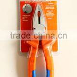1000V Insulated TPE Handle Drop Forged CRV Combnation Plier With Wire Cutter Function