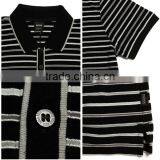 Branded Stripe Polo Shirt/Striped Shortsleeves Polo Shirts/branded Polo Shirts for Men thumbnail-2