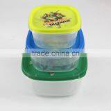 Plastic Mini 3pcs Lunch Box Set thumbnail-6