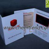 Fashion A4 Size 7'' LCD OEM Video Brochure, Invitation Lcd Video Brochure Card,new Business Ideas thumbnail-1