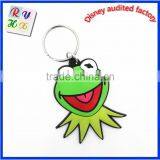 OEM Soft Rubber Keychain , Silicone Keyring , Logo Debossed Key Chain thumbnail-4