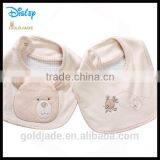 Custom 100% Cotton New 2014 Embroidery Cartoon Baby Bibs thumbnail-1